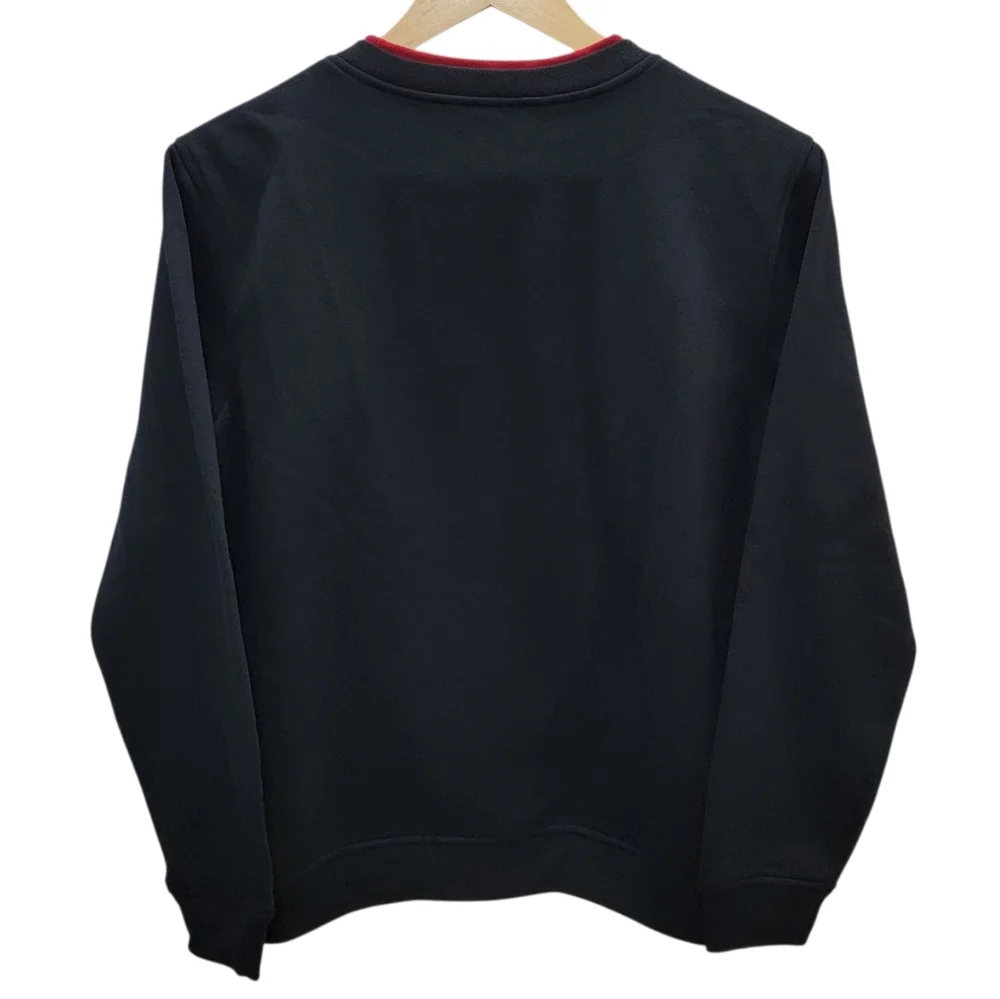 NWT Northern Reflections Crewneck Sweatshirt Black Red Floral Women’s M - Picture 2 of 12